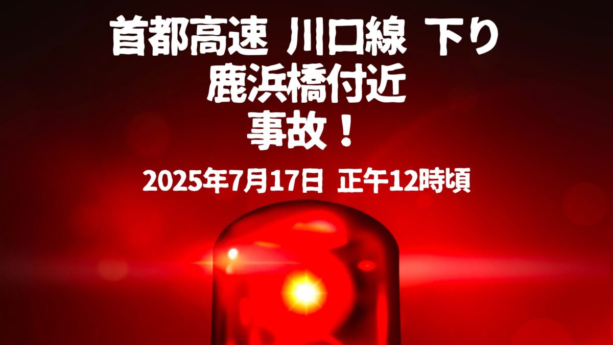 首都高 鹿浜橋事故
