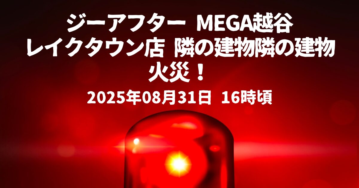 ジーアフター MEGA越谷レイクタウン店 隣の建物隣の建物