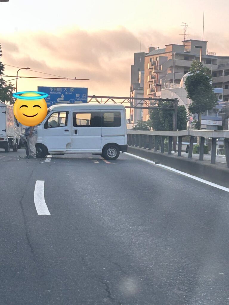 環七 内回り 馬込付近事故