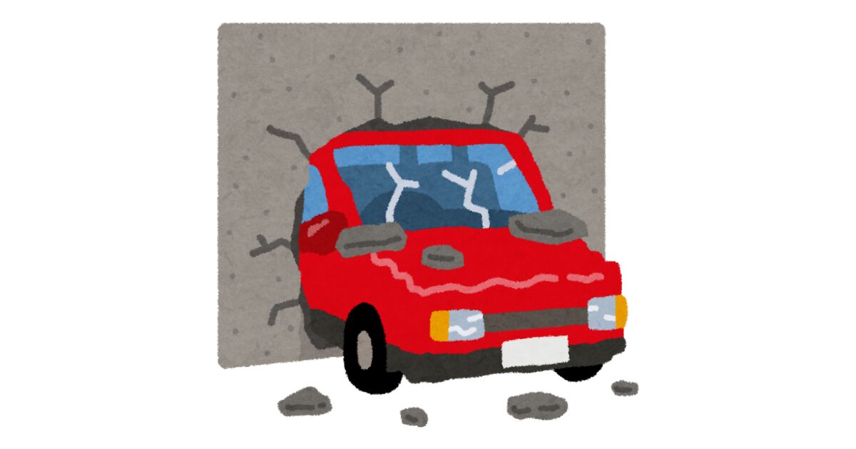 キャンピングカー横転事故