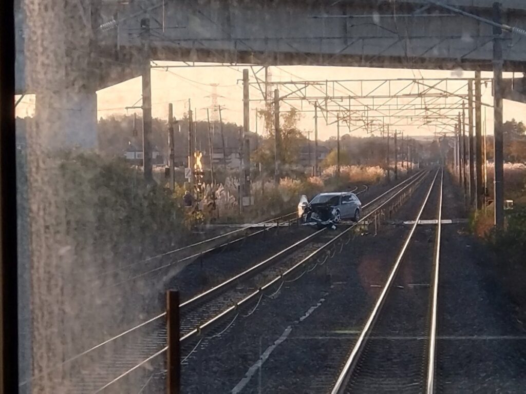 須賀川〜安積永盛間、寺踏切 事故
