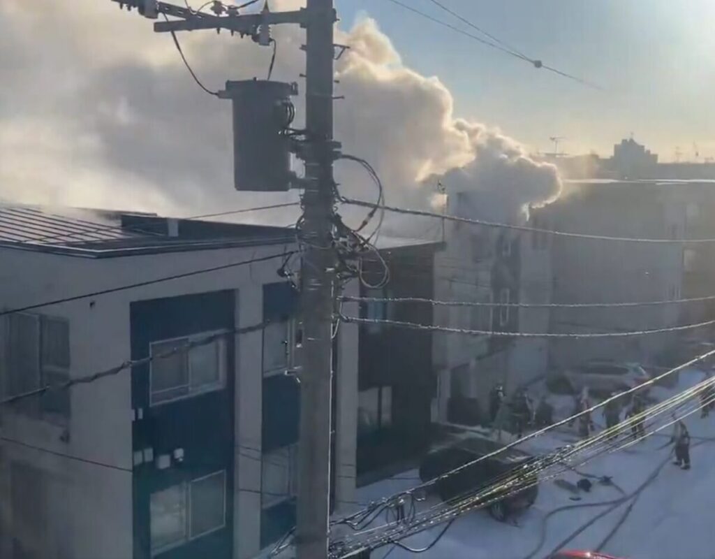 月寒東2条5丁火災