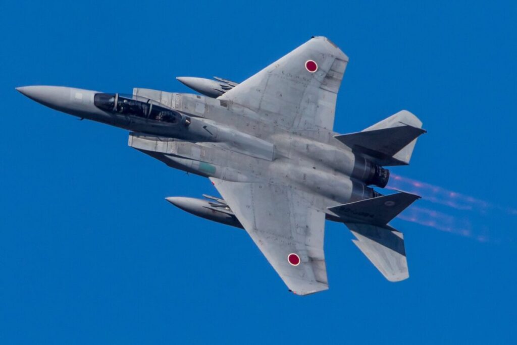 F-15|レーダー照射を受けた航空自衛隊の戦闘機