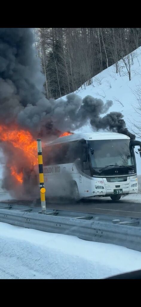 ニュースター号車両火災