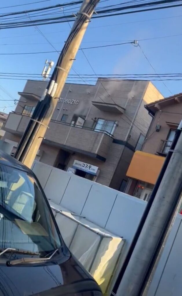 仙台市青葉区荒巻神明町火災