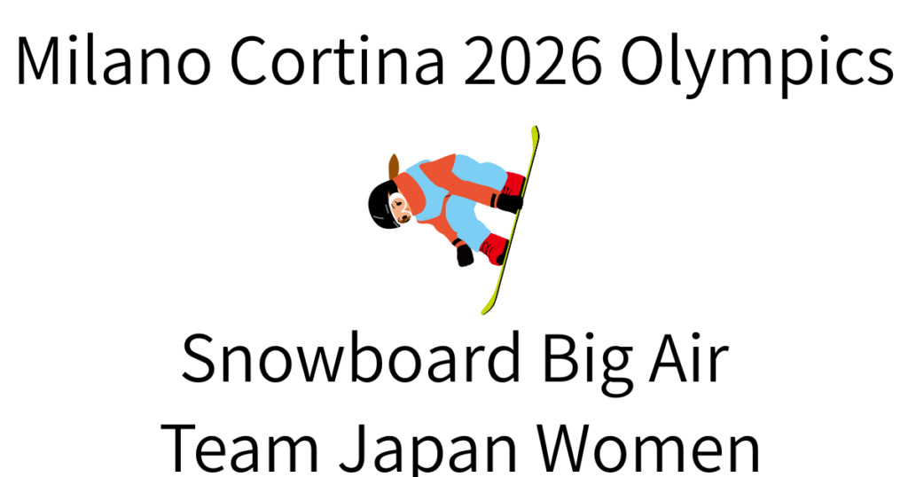 snowboard-big-air-final Team Japan Women