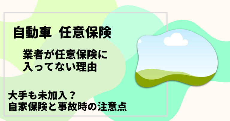 自家保険とは