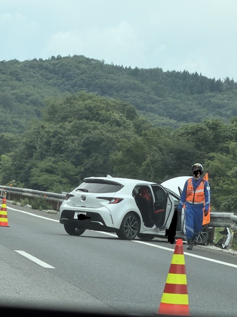 福島トンネル付近事故
